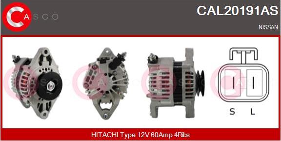 Casco CAL20191AS - Alternator car-mod.net
