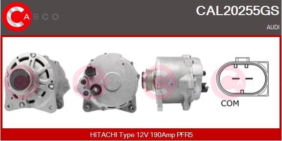 Casco CAL20255GS - Alternator car-mod.net