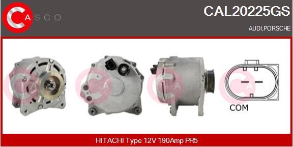 Casco CAL20225GS - Alternator car-mod.net