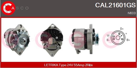 Casco CAL21601GS - Alternator car-mod.net
