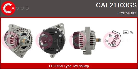 Casco CAL21103GS - Alternator car-mod.net