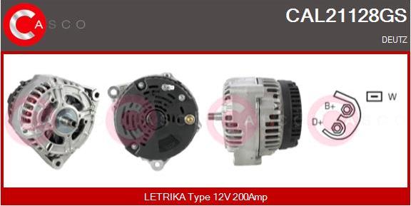 Casco CAL21128GS - Alternator car-mod.net