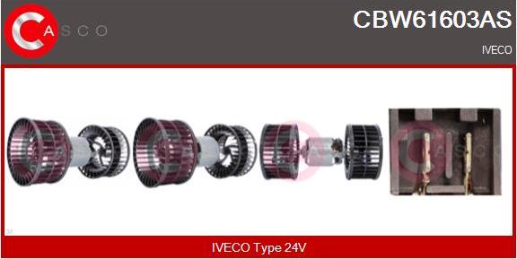 Casco CBW61603AS - Interior Blower car-mod.net