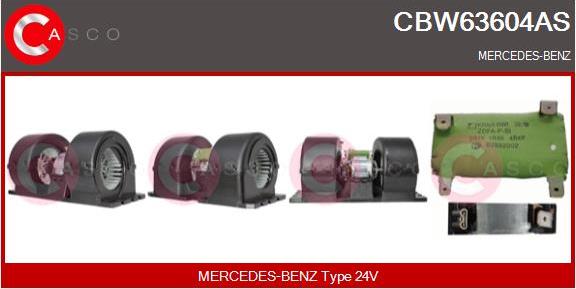 Casco CBW63604AS - Interior Blower car-mod.net