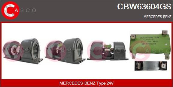 Casco CBW63604GS - Interior Blower car-mod.net