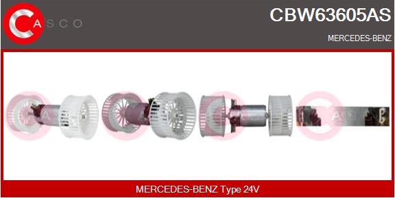 Casco CBW63605AS - Interior Blower car-mod.net