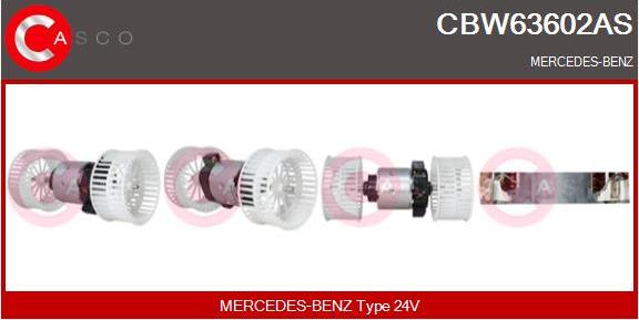 Casco CBW63602AS - Interior Blower car-mod.net