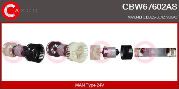 Casco CBW67602AS - Interior Blower car-mod.net
