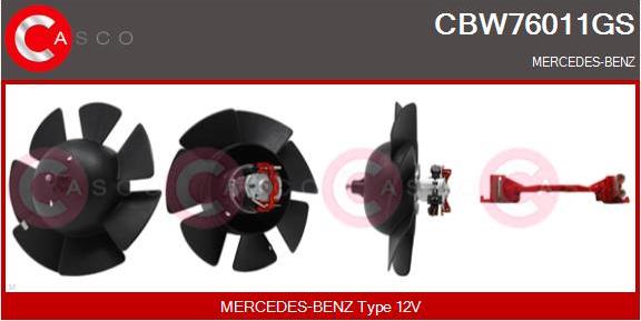 Casco CBW76011GS - Interior Blower car-mod.net