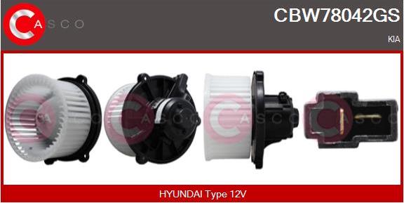 Casco CBW78042GS - Interior Blower car-mod.net