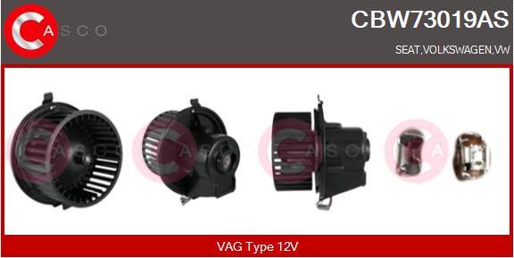 Casco CBW73019AS - Interior Blower car-mod.net