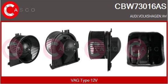 Casco CBW73016AS - Interior Blower car-mod.net