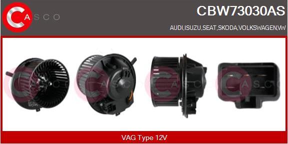 Casco CBW73030AS - Interior Blower car-mod.net