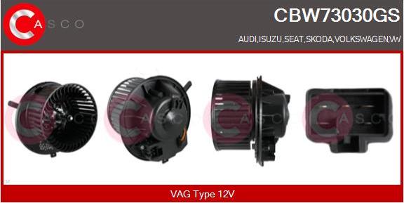 Casco CBW73030GS - Interior Blower car-mod.net