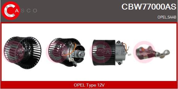 Casco CBW77000AS - Interior Blower car-mod.net