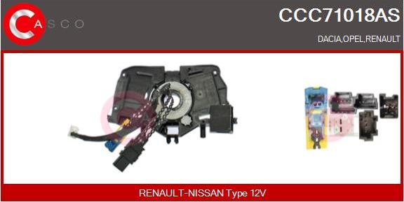 Casco CCC71018AS - Clockspring, airbag car-mod.net