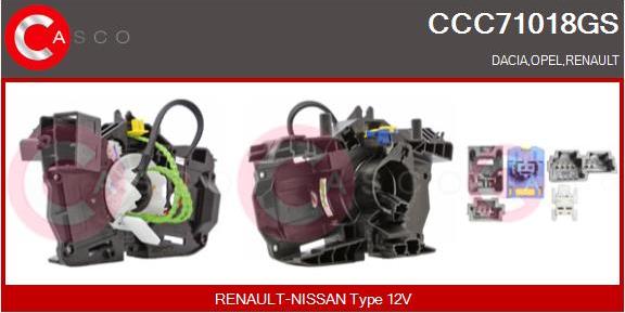Casco CCC71018GS - Clockspring, airbag car-mod.net