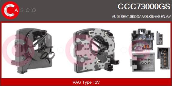 Casco CCC73000GS - Clockspring, airbag car-mod.net