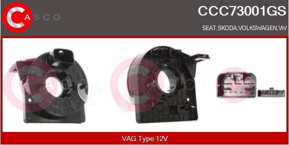 Casco CCC73001GS - Clockspring, airbag car-mod.net