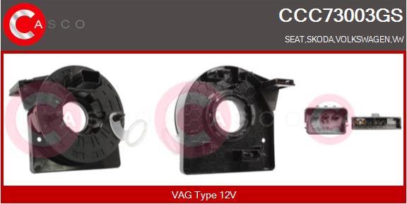 Casco CCC73003GS - Clockspring, airbag car-mod.net