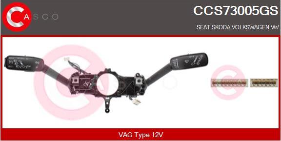 Casco CCS73005GS - Steering Column Switch car-mod.net