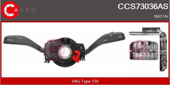 Casco CCS73036AS - Steering Column Switch car-mod.net