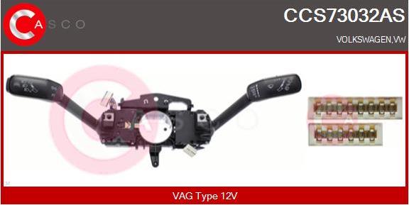 Casco CCS73032AS - Steering Column Switch car-mod.net
