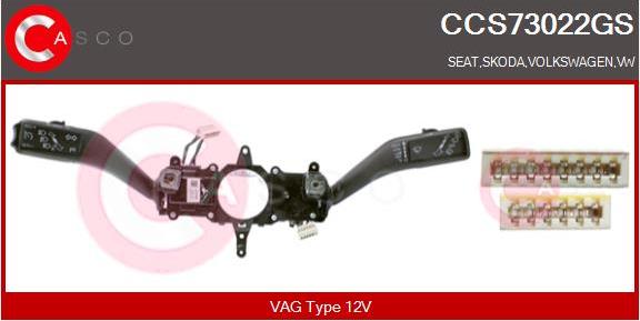 Casco CCS73022GS - Steering Column Switch car-mod.net