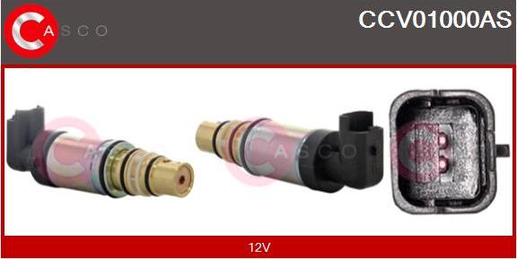 Casco CCV01000AS - Control Valve, compressor car-mod.net