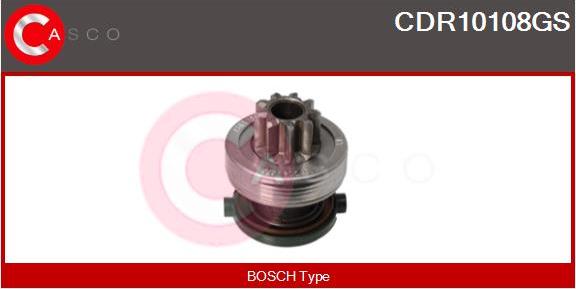 Casco CDR10108GS - Bendix, starter pinion car-mod.net