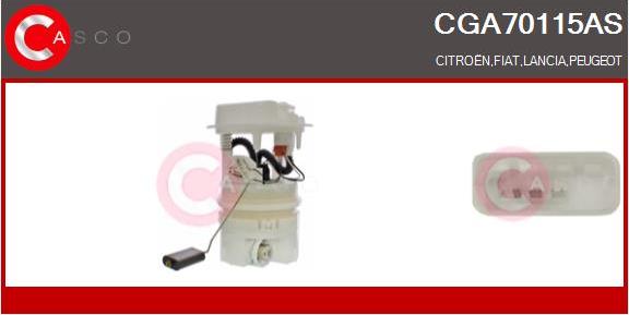 Casco CGA70115AS - Fuel Supply Module car-mod.net