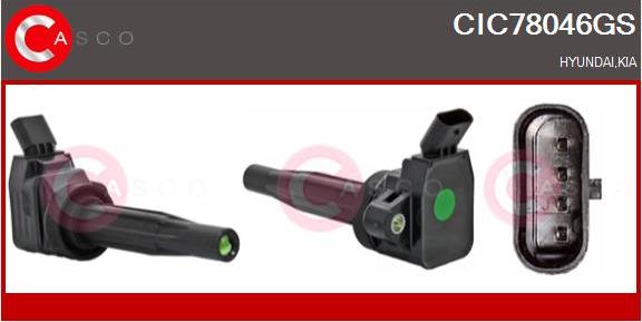 Casco CIC78046GS - Ignition Coil car-mod.net