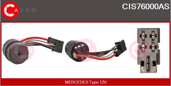 Casco CIS76000AS - Ignition / Starter Switch car-mod.net