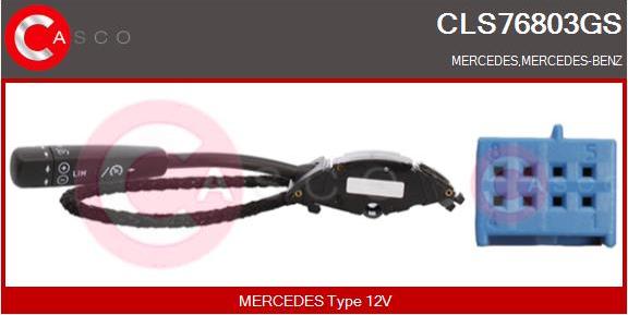 Casco CLS76803GS - Control Switch, cruise control car-mod.net