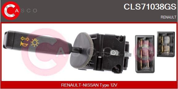 Casco CLS71038GS - Steering Column Switch car-mod.net