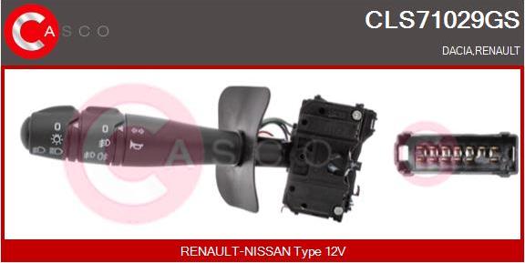 Casco CLS71029GS - Steering Column Switch car-mod.net
