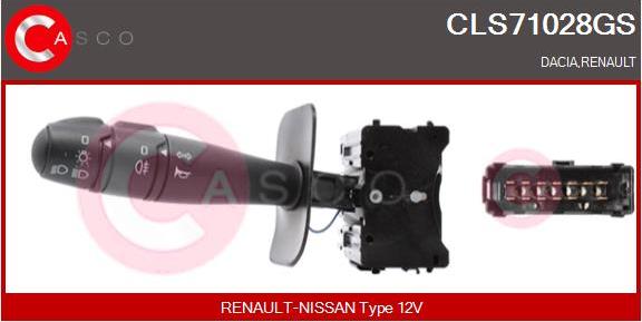 Casco CLS71028GS - Steering Column Switch car-mod.net