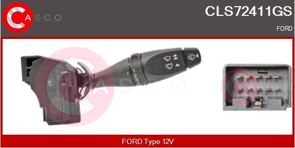 Casco CLS72411GS - Steering Column Switch car-mod.net