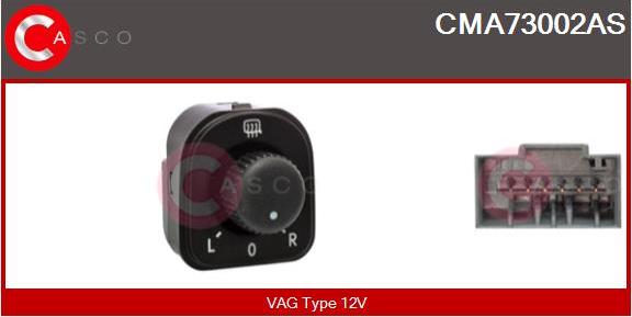 Casco CMA73002AS - Switch, mirror adjustment car-mod.net
