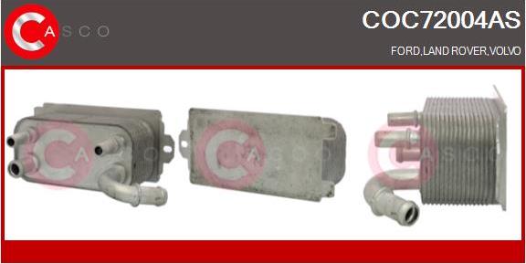 Casco COC72004AS - Oil Cooler, engine oil car-mod.net
