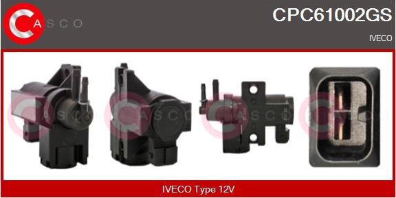 Casco CPC61002GS - EGR Pressure Converter, exhaust control car-mod.net