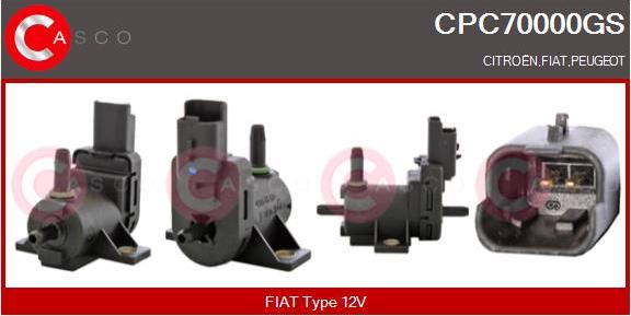 Casco CPC70000GS - EGR Pressure Converter, exhaust control car-mod.net