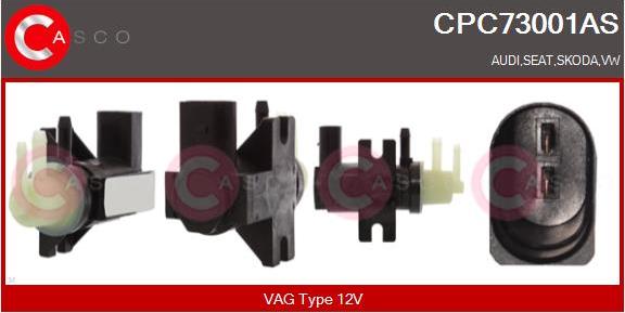 Casco CPC73001AS - EGR Pressure Converter, exhaust control car-mod.net
