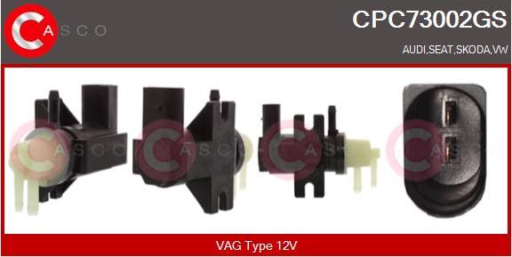 Casco CPC73002GS - EGR Pressure Converter, exhaust control car-mod.net