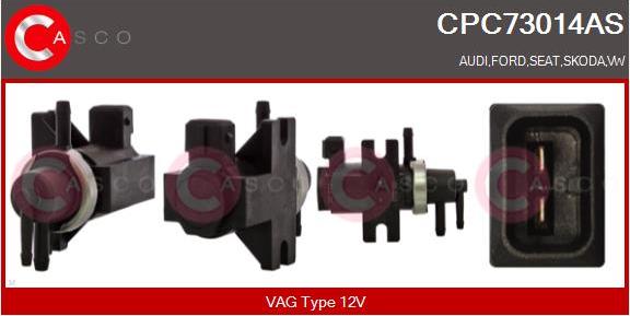 Casco CPC73014AS - EGR Pressure Converter, exhaust control car-mod.net