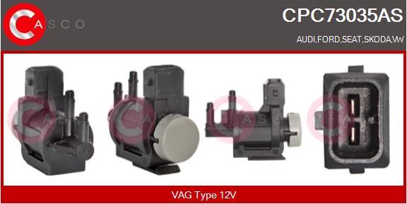 Casco CPC73035AS - EGR Pressure Converter, exhaust control car-mod.net