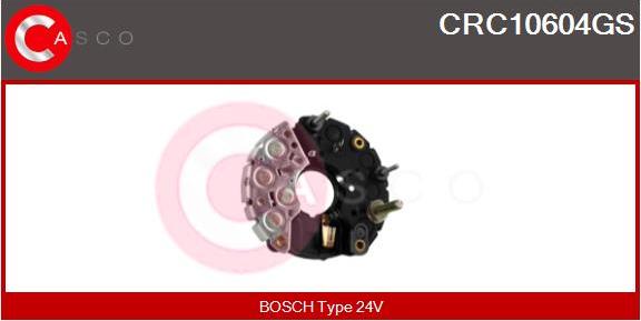 Casco CRC10604GS - Rectifier, alternator car-mod.net