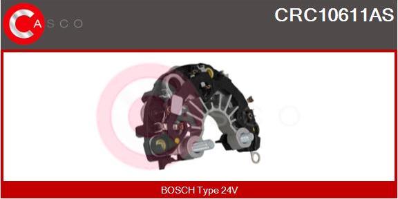 Casco CRC10611AS - Rectifier, alternator car-mod.net