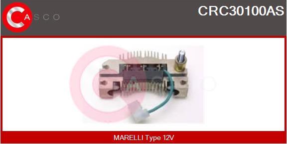 Casco CRC30100AS - Rectifier, alternator car-mod.net