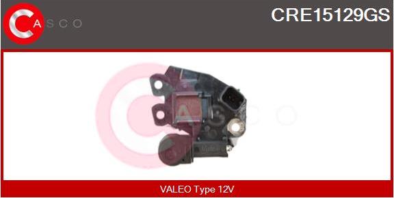 Casco CRE15129GS - Voltage regulator, alternator car-mod.net